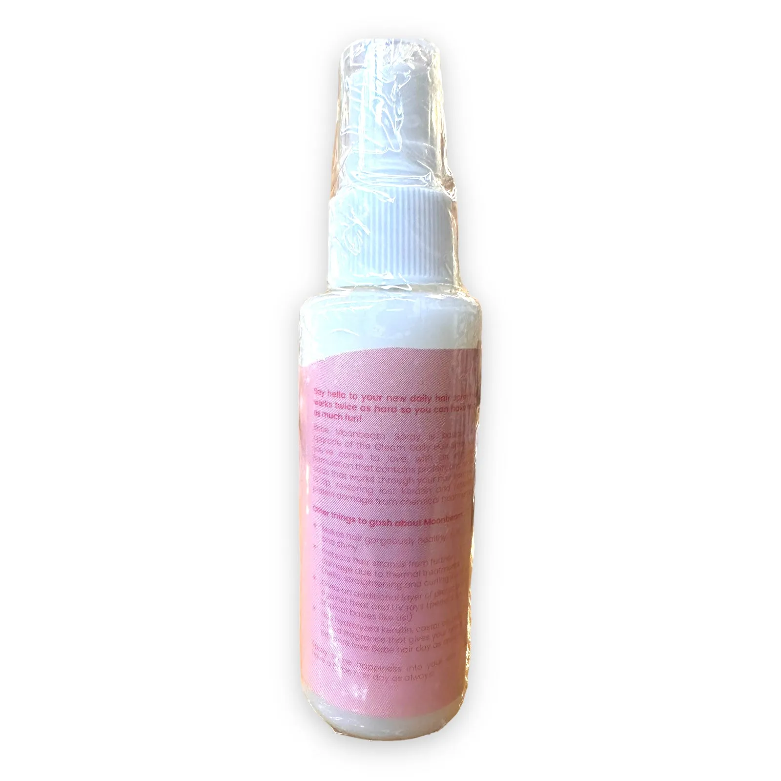 Babe Formula - Moonbeam Daily Hair Spray ( BONBON ) pink bottle  60ml