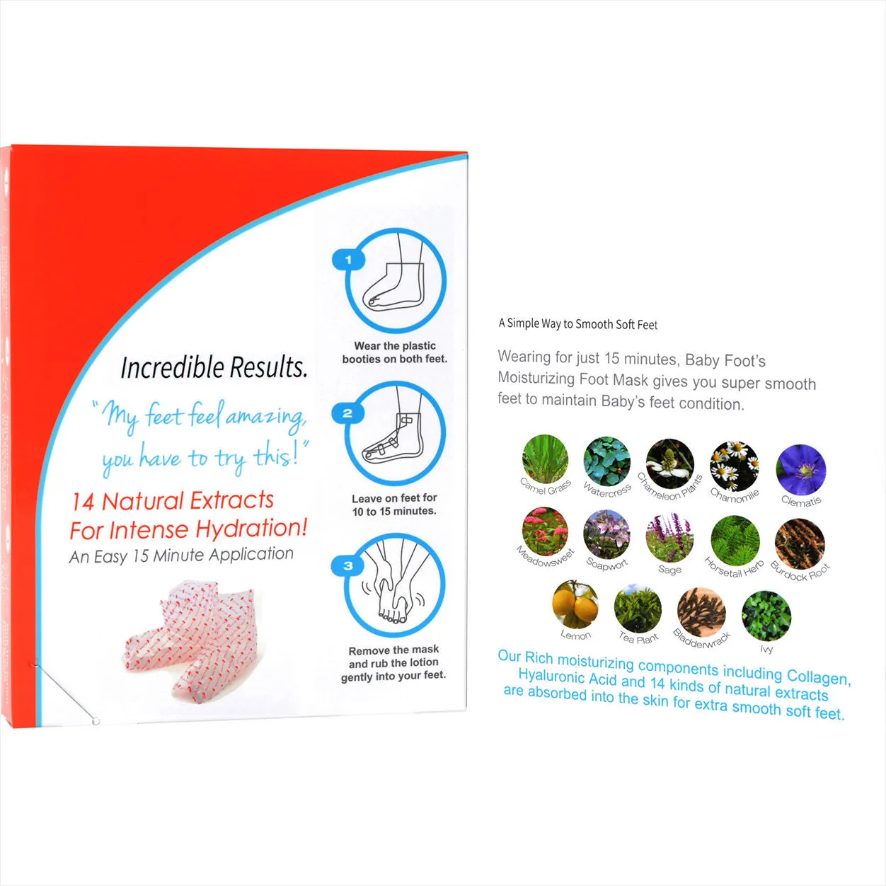Baby Foot Moisturizing Foot Mask