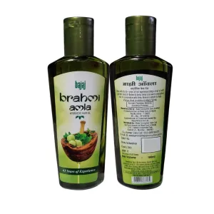 Bajaj Brahmi Amla Ayurvedic Hir Oil 180ml