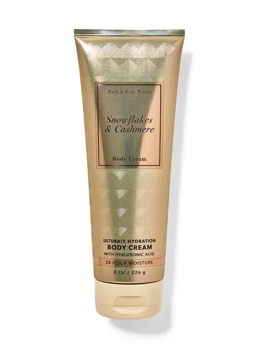 Bath & Body Works Snowflakes & Cashmere Ultimate Hydration Body Cream 226g