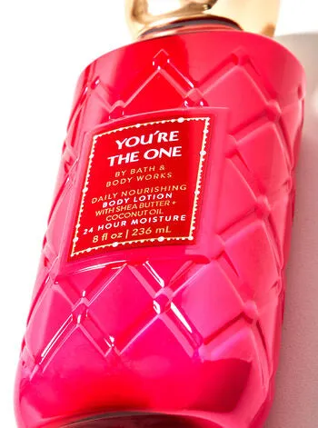 BATH AND BODY WORKS You're the one Daily Nourishing Body Lotion With Shea Butter   Coconut Oil 24 Hours Moisture