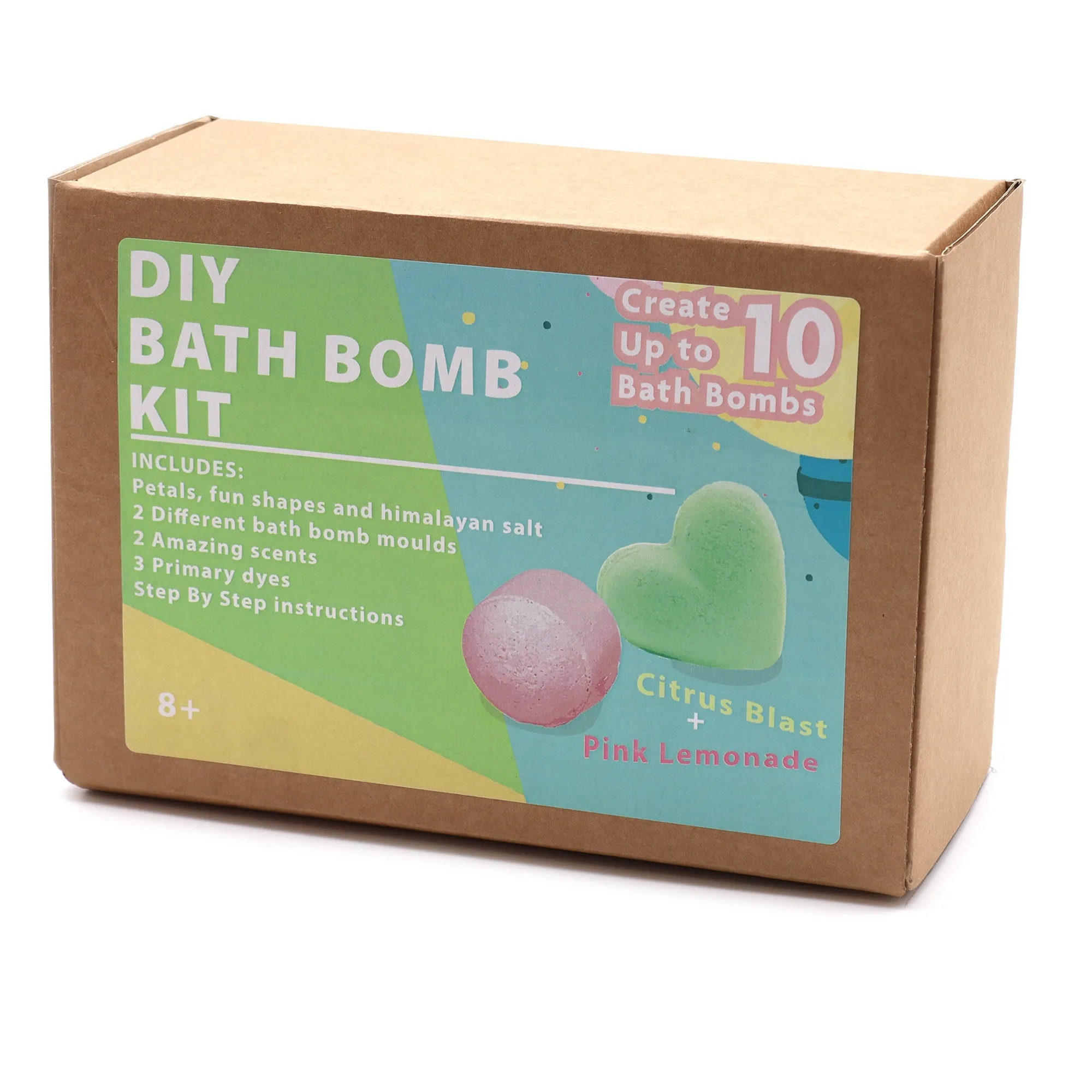 Bath Bomb Kit - Pink Lemonade & Citrus Blast - Per case: 1 Piece