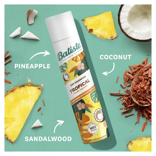 Batiste Dry Shampoo Tropical Exotic Coconut 200ml