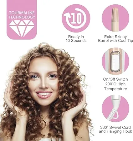 Bauer 17cm Barrel Curling Wand