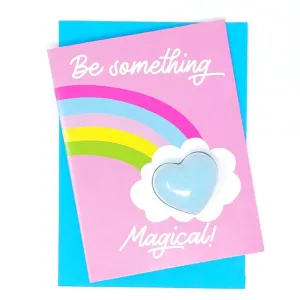 Be Something Magical Bath Bomb Card