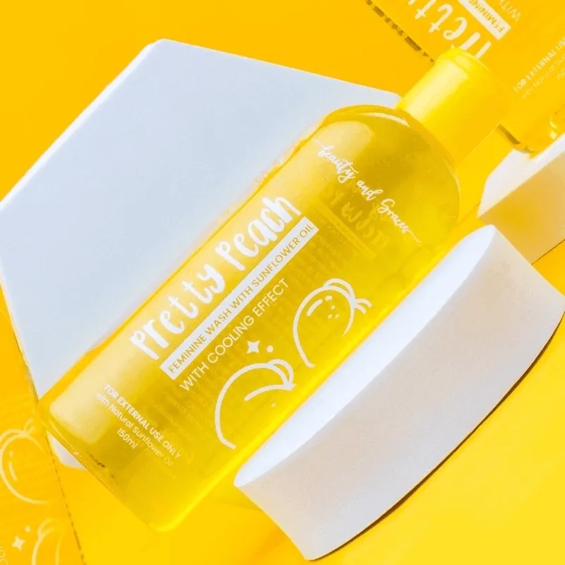 Beauty and Graces Pretty Peach Feminine Wash - 150ml