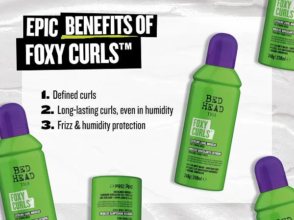 Bed Head by Tigi Foxy Curls Extreme Curl Mousse, 250ml