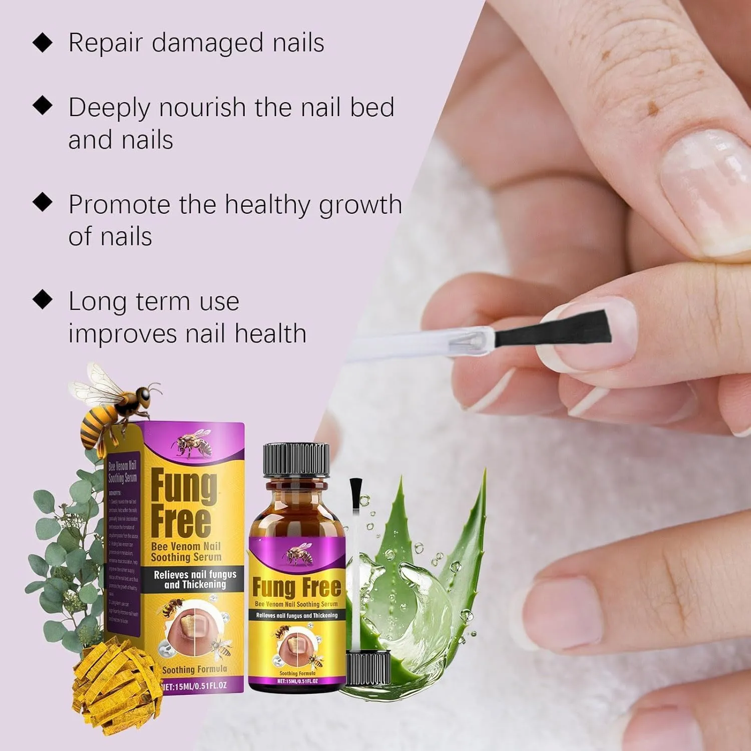 Bee Venom Nail Serum (Pack of 2)