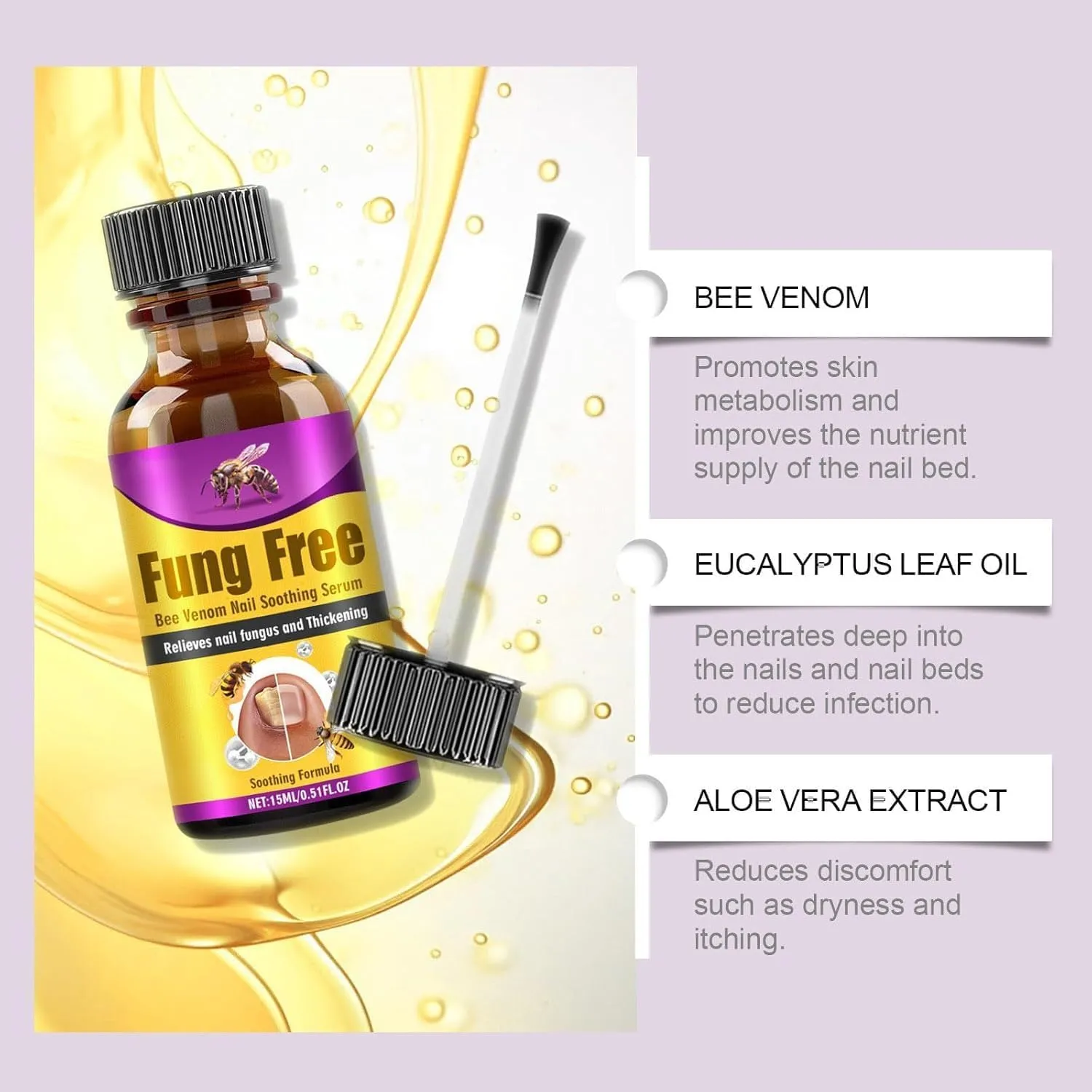 Bee Venom Nail Serum (Pack of 2)