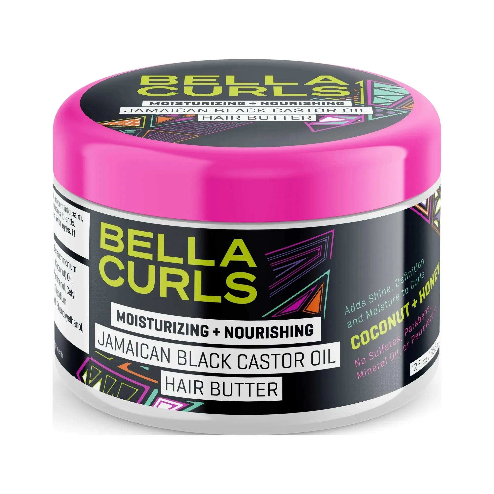 Bella Curls Jamaican Black Castor Oil Hair Butter 355ml