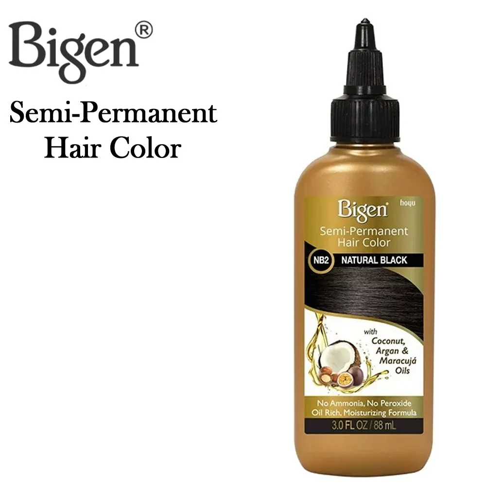 Bigen Semi-Permanent Hair Color, 3 oz