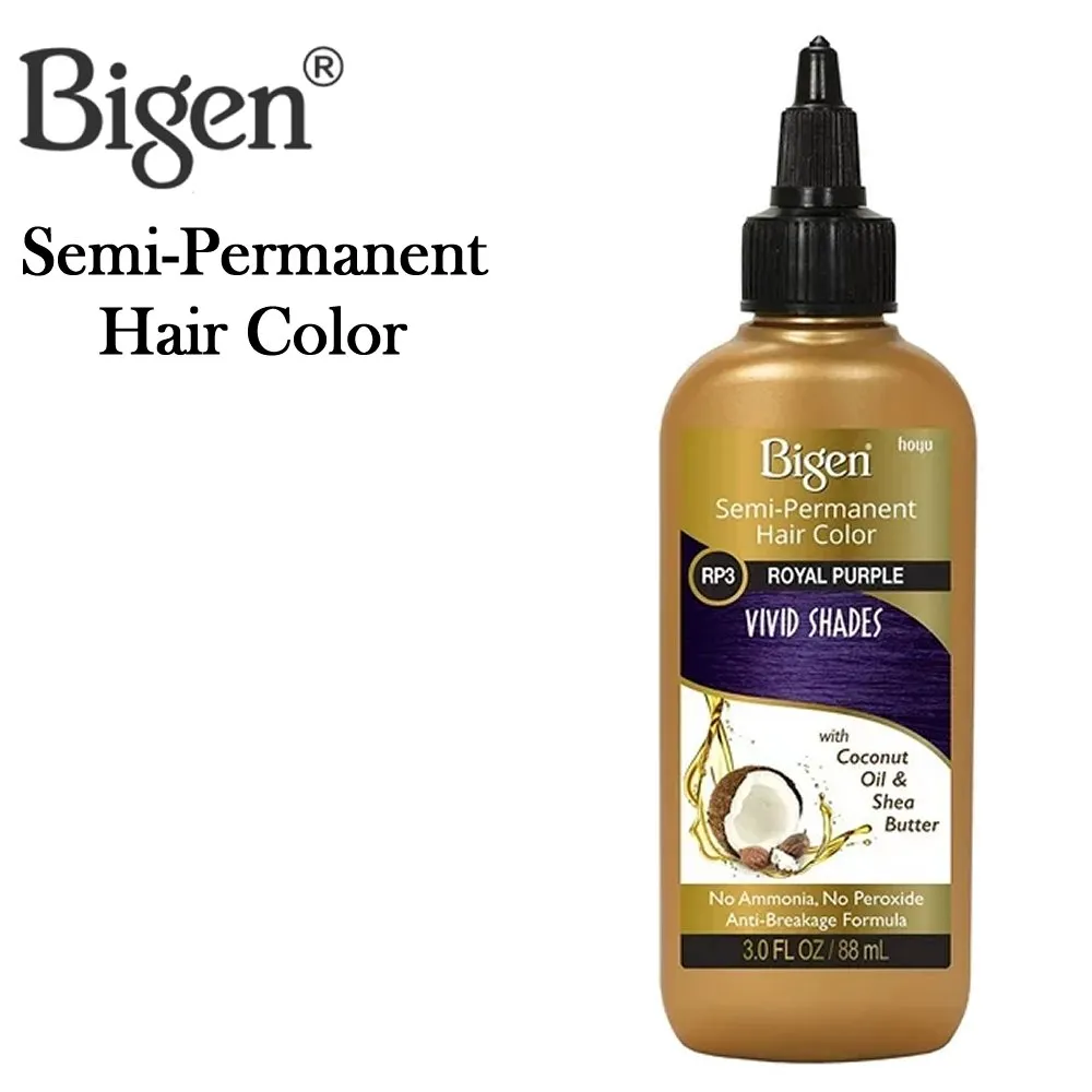 Bigen Semi-Permanent Hair Color, 3 oz