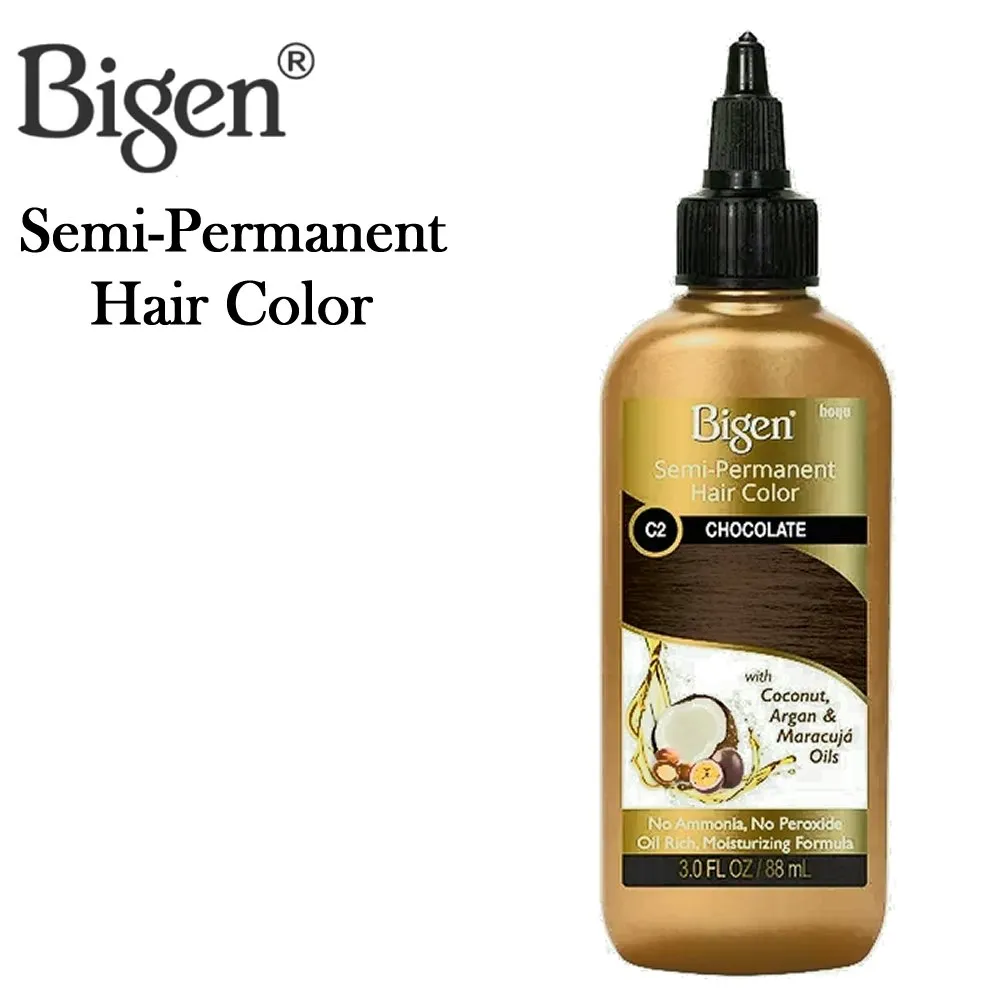 Bigen Semi-Permanent Hair Color, 3 oz