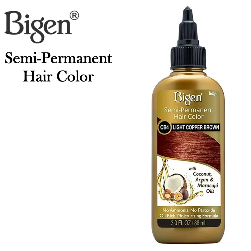 Bigen Semi-Permanent Hair Color, 3 oz