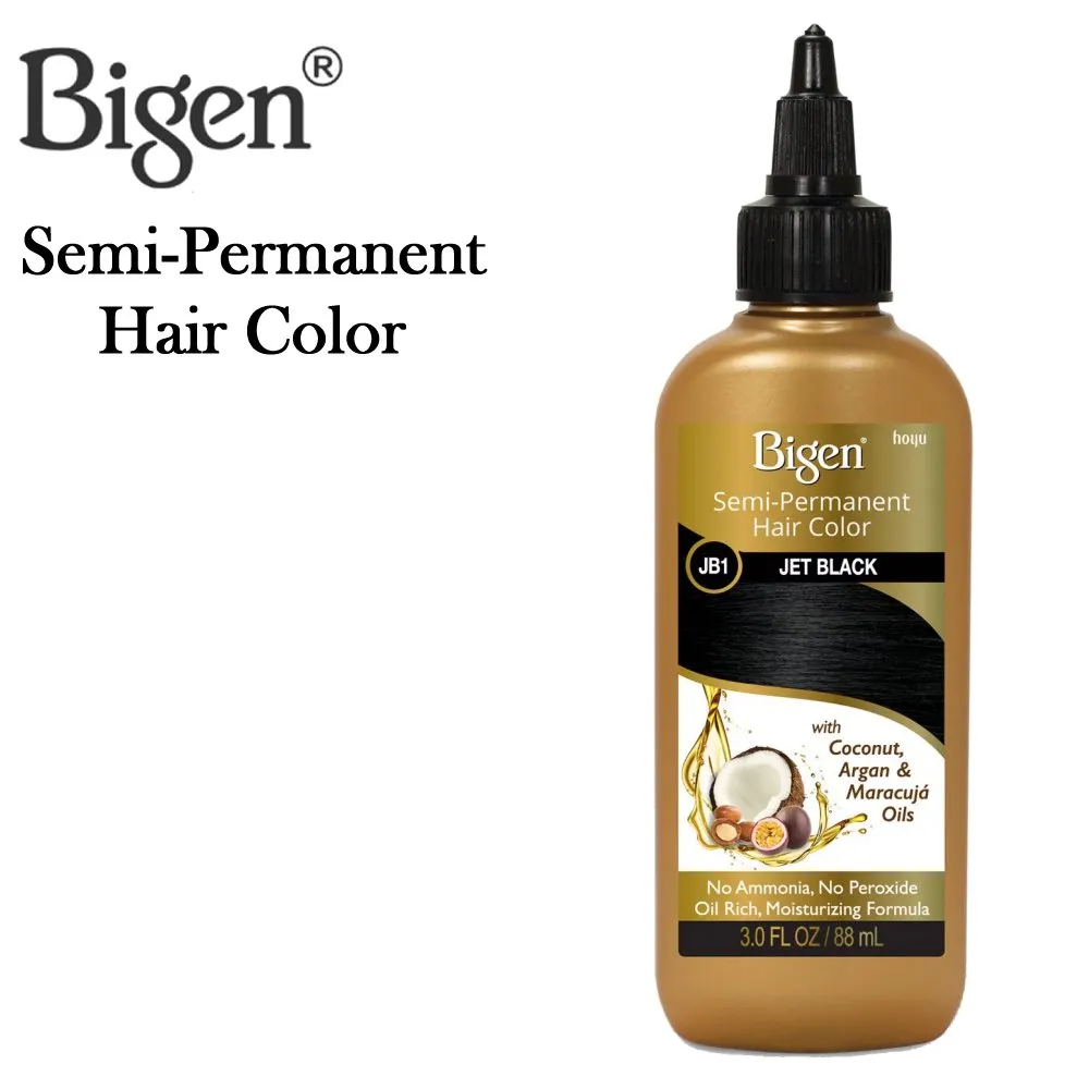 Bigen Semi-Permanent Hair Color, 3 oz