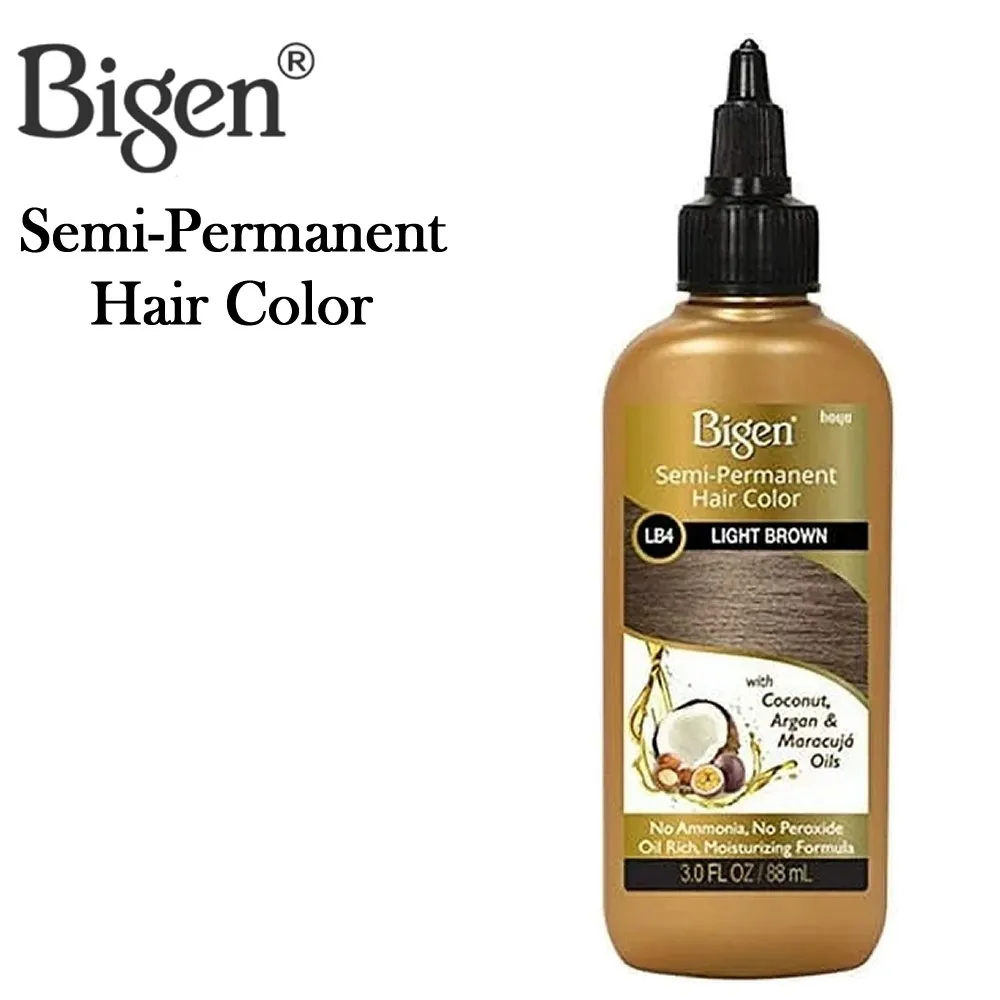 Bigen Semi-Permanent Hair Color, 3 oz