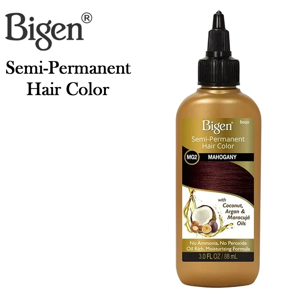 Bigen Semi-Permanent Hair Color, 3 oz