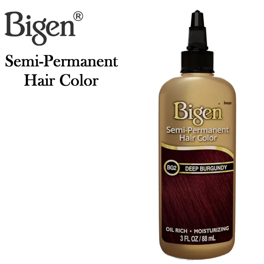 Bigen Semi-Permanent Hair Color, 3 oz