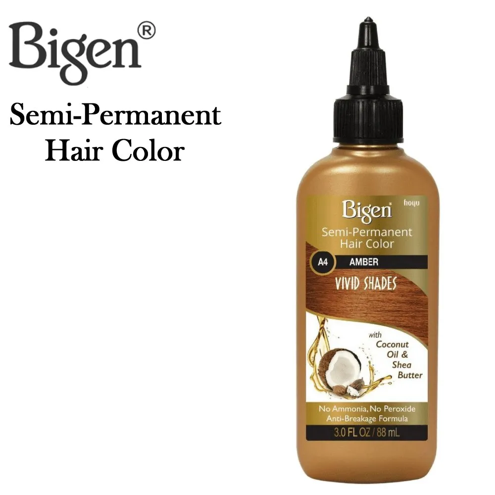 Bigen Semi-Permanent Hair Color, 3 oz