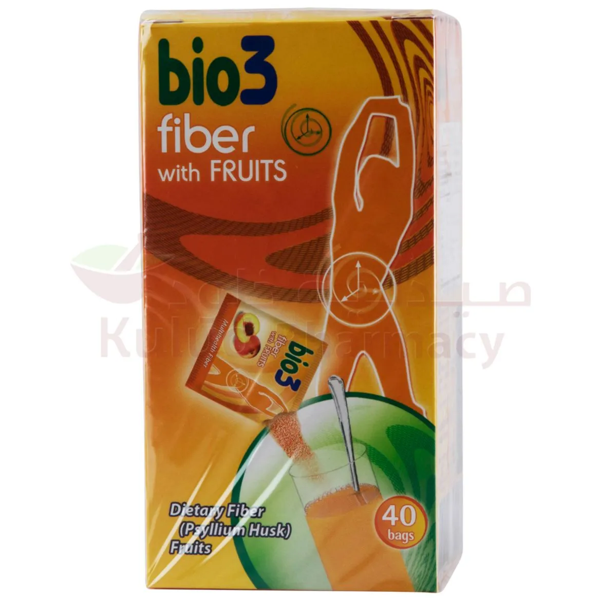 Bio3 Fiber With Fruits Bag 40 PC
