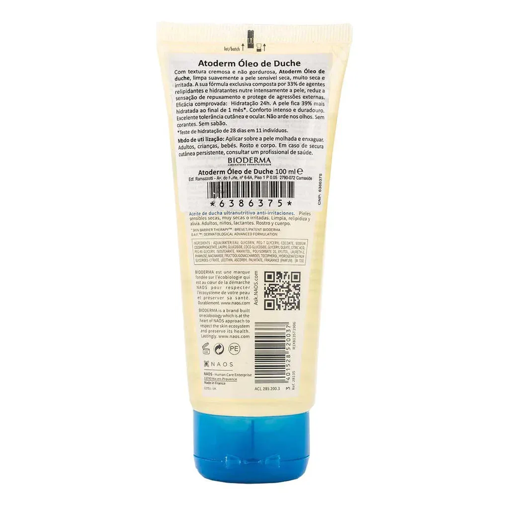 Bioderma Atoderm Aceite De Ducha 100ml