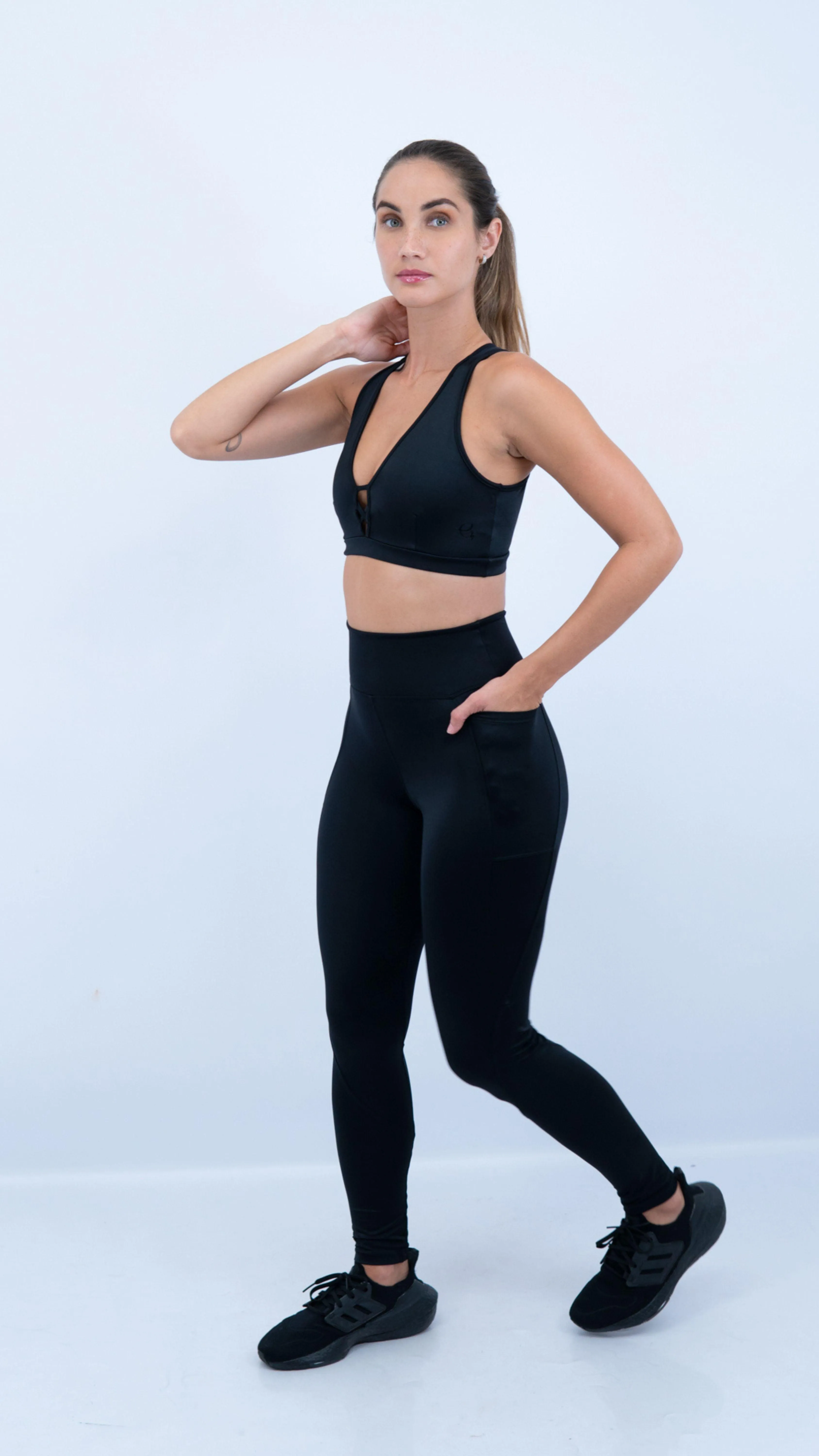 Black Feminine Legging
