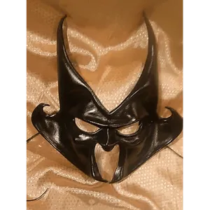 Black Gargoyle Leather Mask