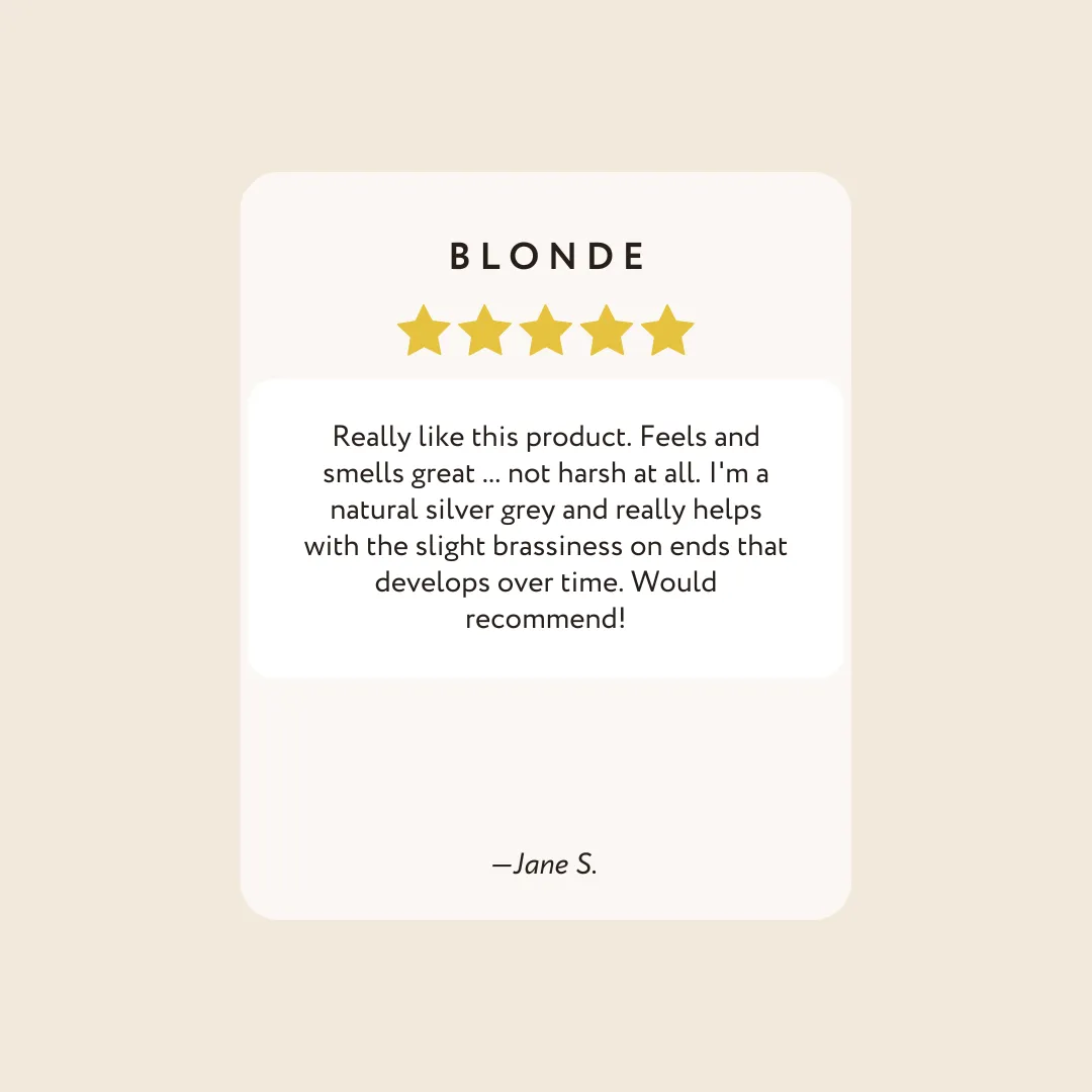 Blonde Toning Conditioner 275ml