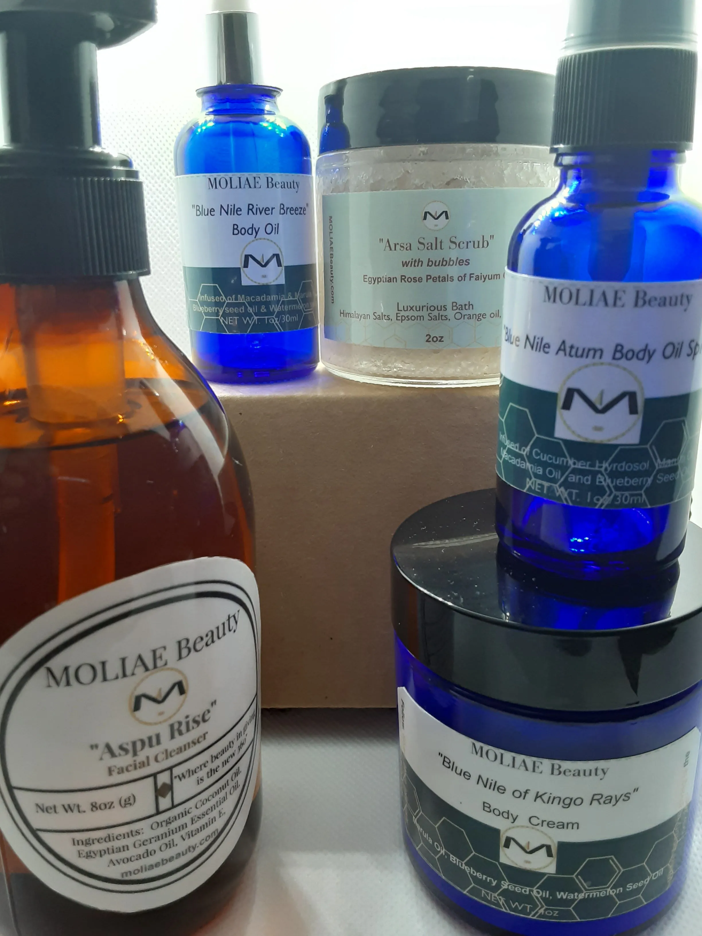 ⭐Blue Nile Of Kingo Rays - Blueberries Seed Oil Body Cream - Mango - Shea Butter