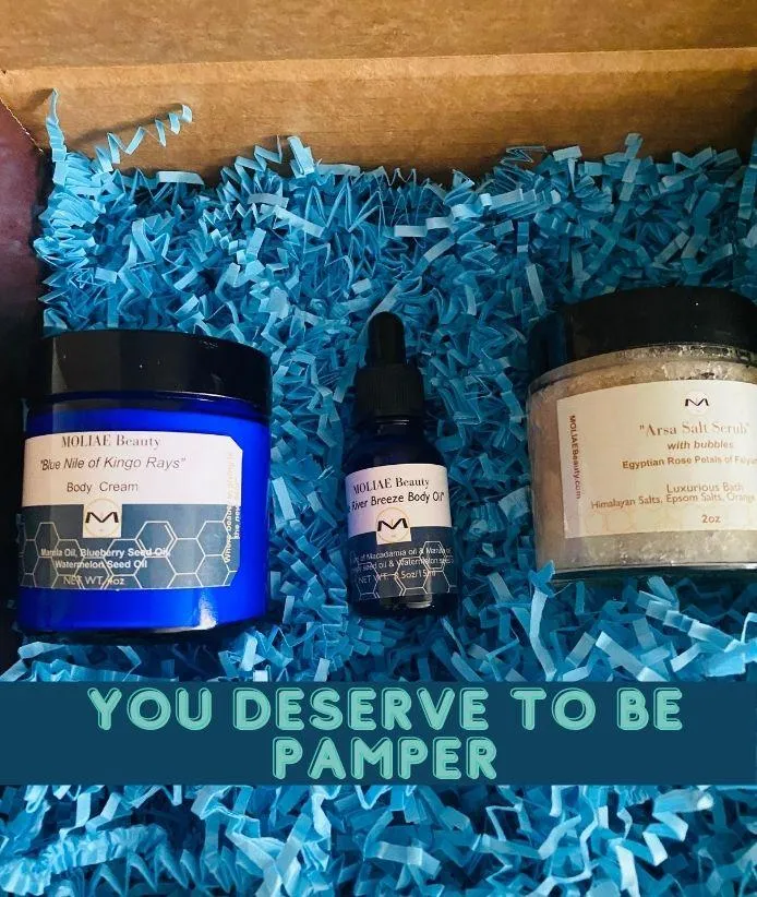 ⭐Blue Nile Of Kingo Rays - Blueberries Seed Oil Body Cream - Mango - Shea Butter