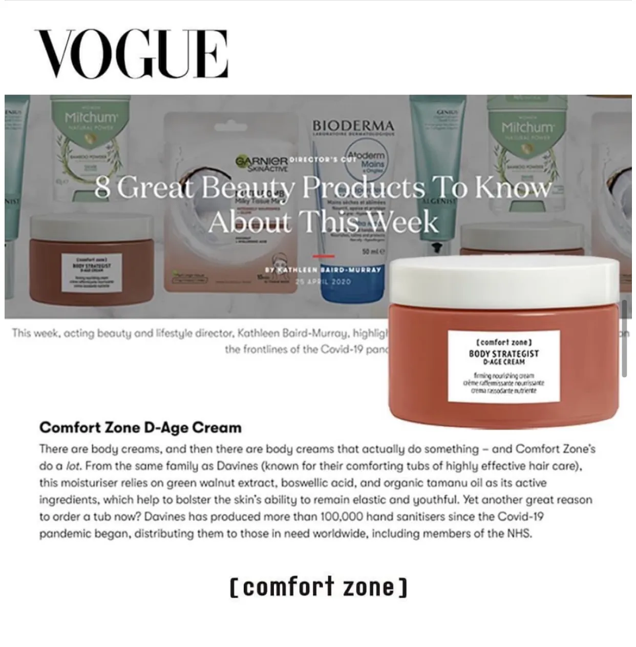 BODY STRATEGIST D-AGE CREAM