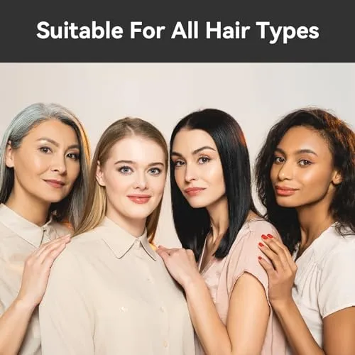BOJICA DUNTAIL Black Hair Color Shampoo 3 in 1 for Men and Women - Natural Dye for Gray Hair Coverage with Herbal Ingredients