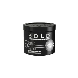 Bold Hair Gel Style Grey