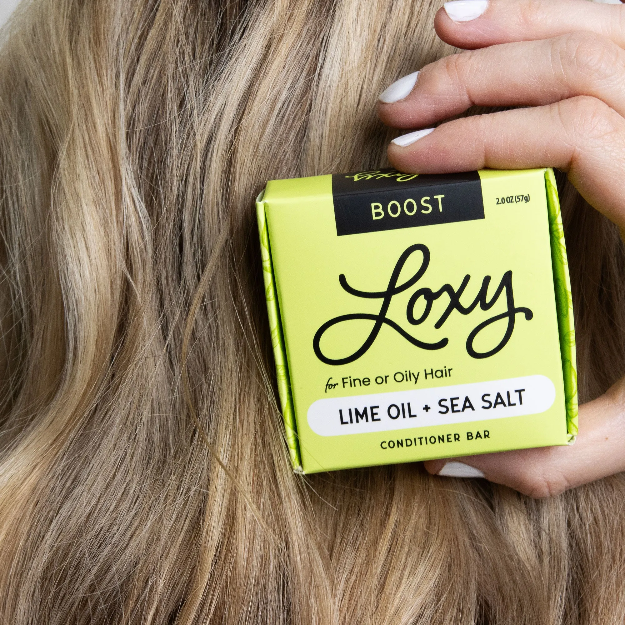 BOOST: Volumizing Conditioner Bar for normal to fine hair with Lime Oil & Litsea Oil