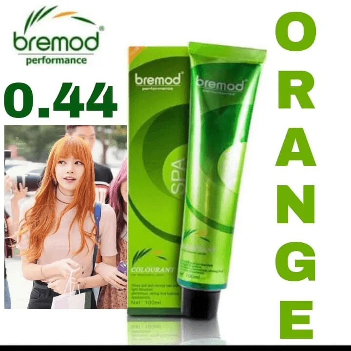 Bremod Performance 0.44 Orange Hair Color With Oxidizer - 100ml 100g