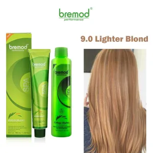 Bremod Performance 9.0 Lighter Blond Hair Color With Oxidizer - 100ml 100g