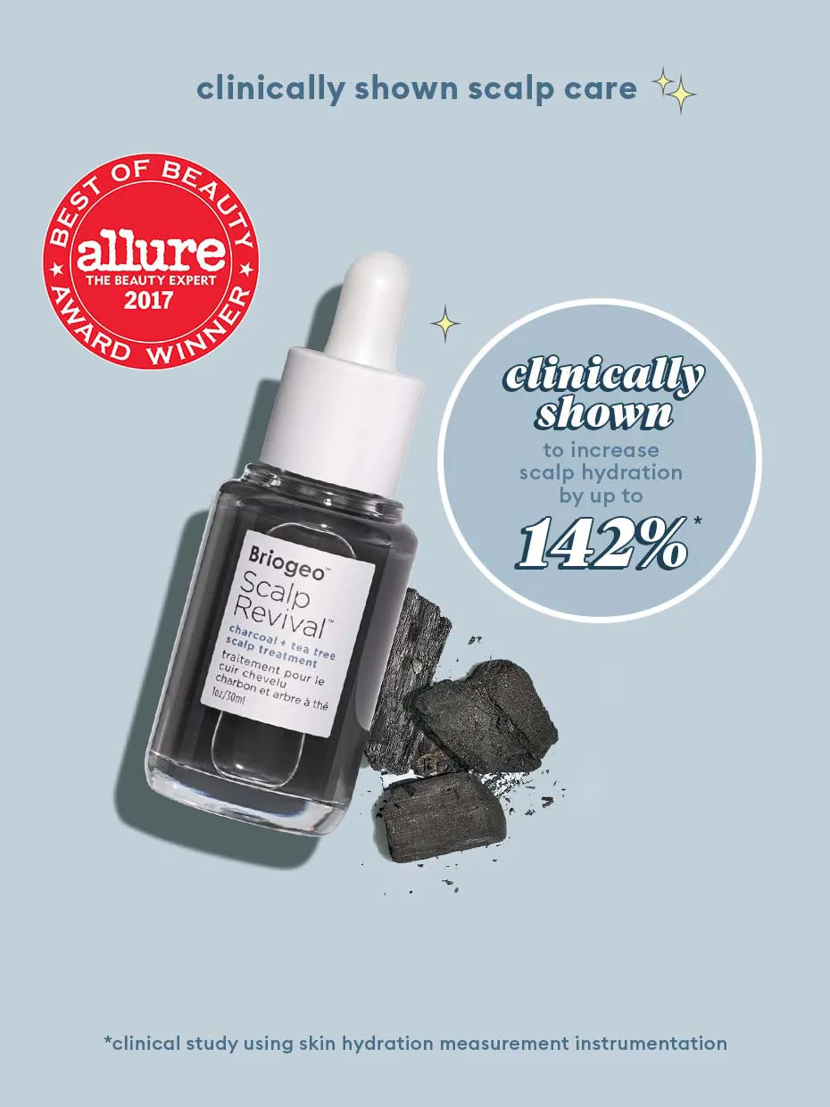 BRIOGEO Scalp Revival charcoal   tea tree scalp treatment زيت معالج الشعر