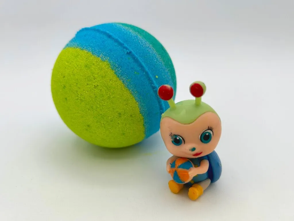 Bug Fairy Kids Bath Bomb with Toy Fairy Inside