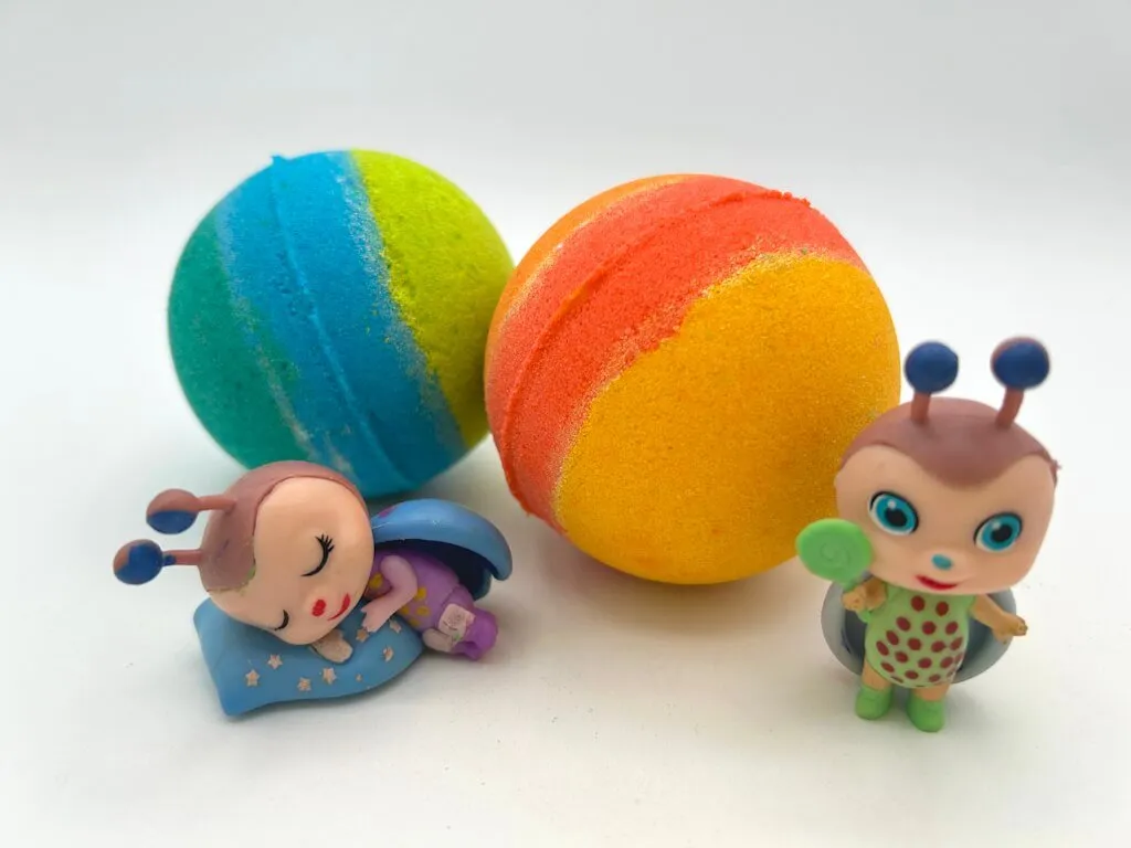 Bug Fairy Kids Bath Bomb with Toy Fairy Inside
