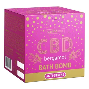 Cannaline Anti-Stress Bergamont Bath Bomb 100mg of CBD