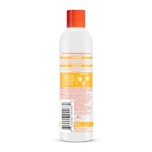 Cantu Care for Kids Haircare Regimen Set with Large Size Shampoo   Conditioner   Detangler   Leave-In Conditioner (Pack of 4)
