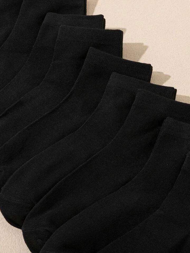 Capitán Men & Women Black 3 Pairs Comfortable Sweat-Absorbent Breathable Socks
