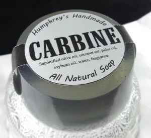 CARBINE Soap | Gun Oil Scent | Beard Wash | Glycerin Shave Soap