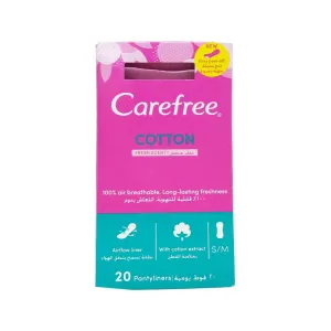 Carefree Single Wrapped 20 Pieces
