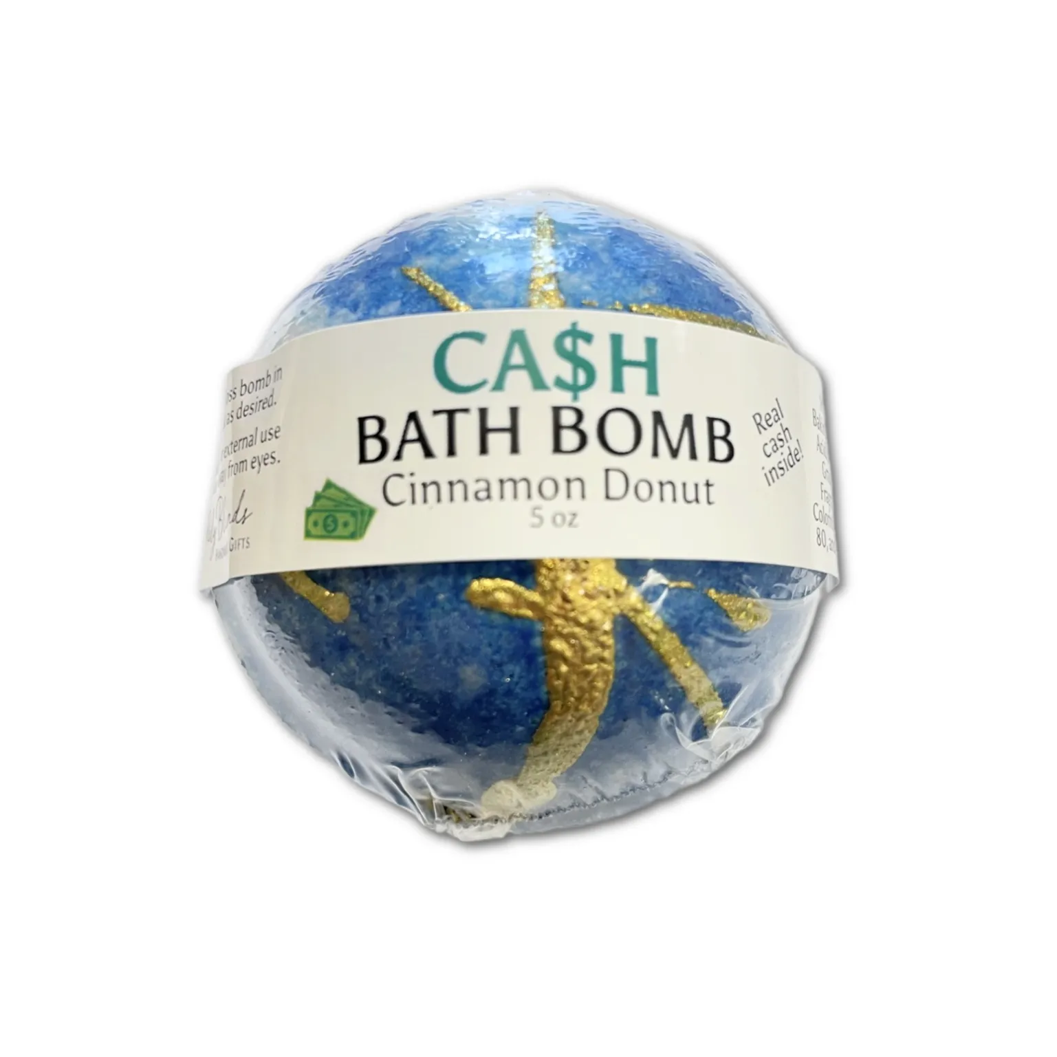 Cash Money Bath Bombs: Bamboo Teak (Pink)