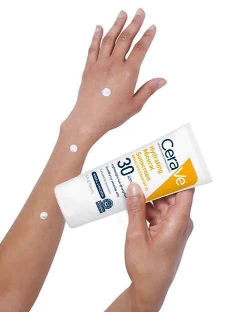 Cerave - Hydrating Mineral Sunscreen SPF 30 Body Lotion-150ml