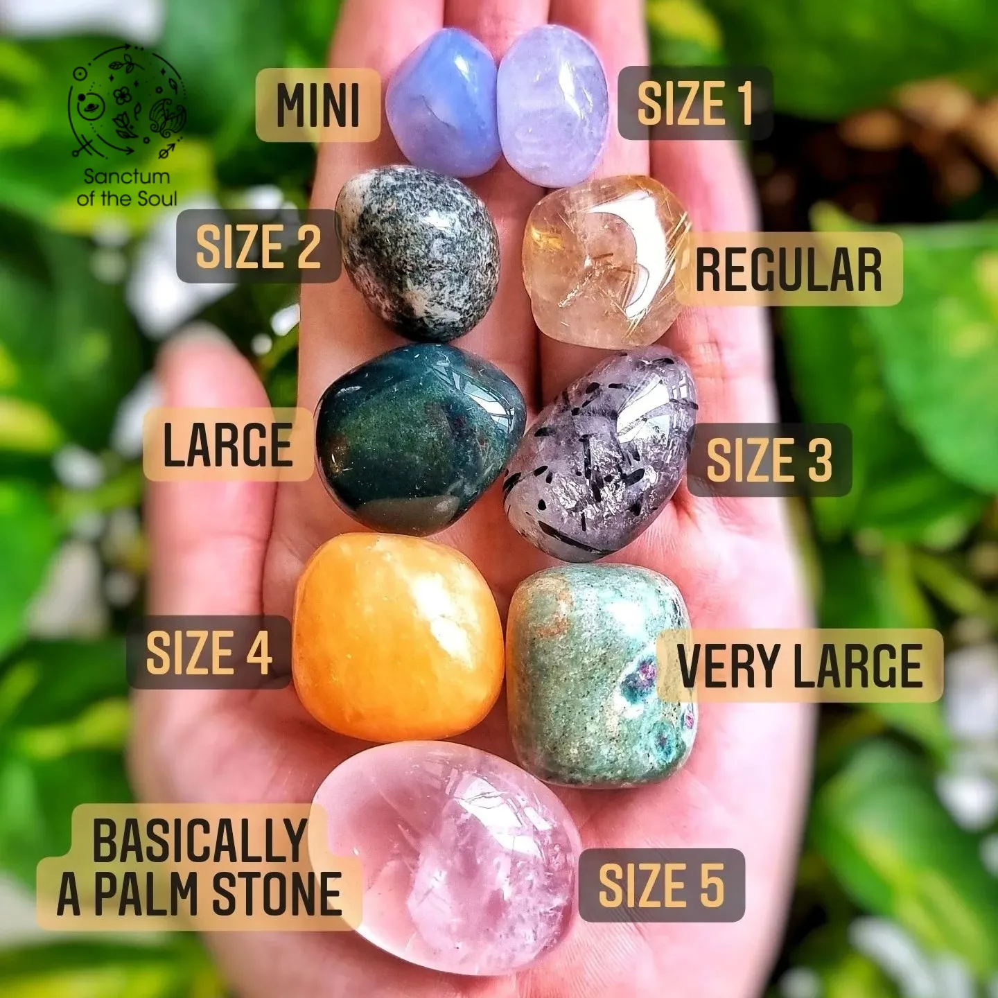 Chocolate Moonstone Tumbles