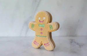 Christmas Mr. Gingerbread Bath Bomb