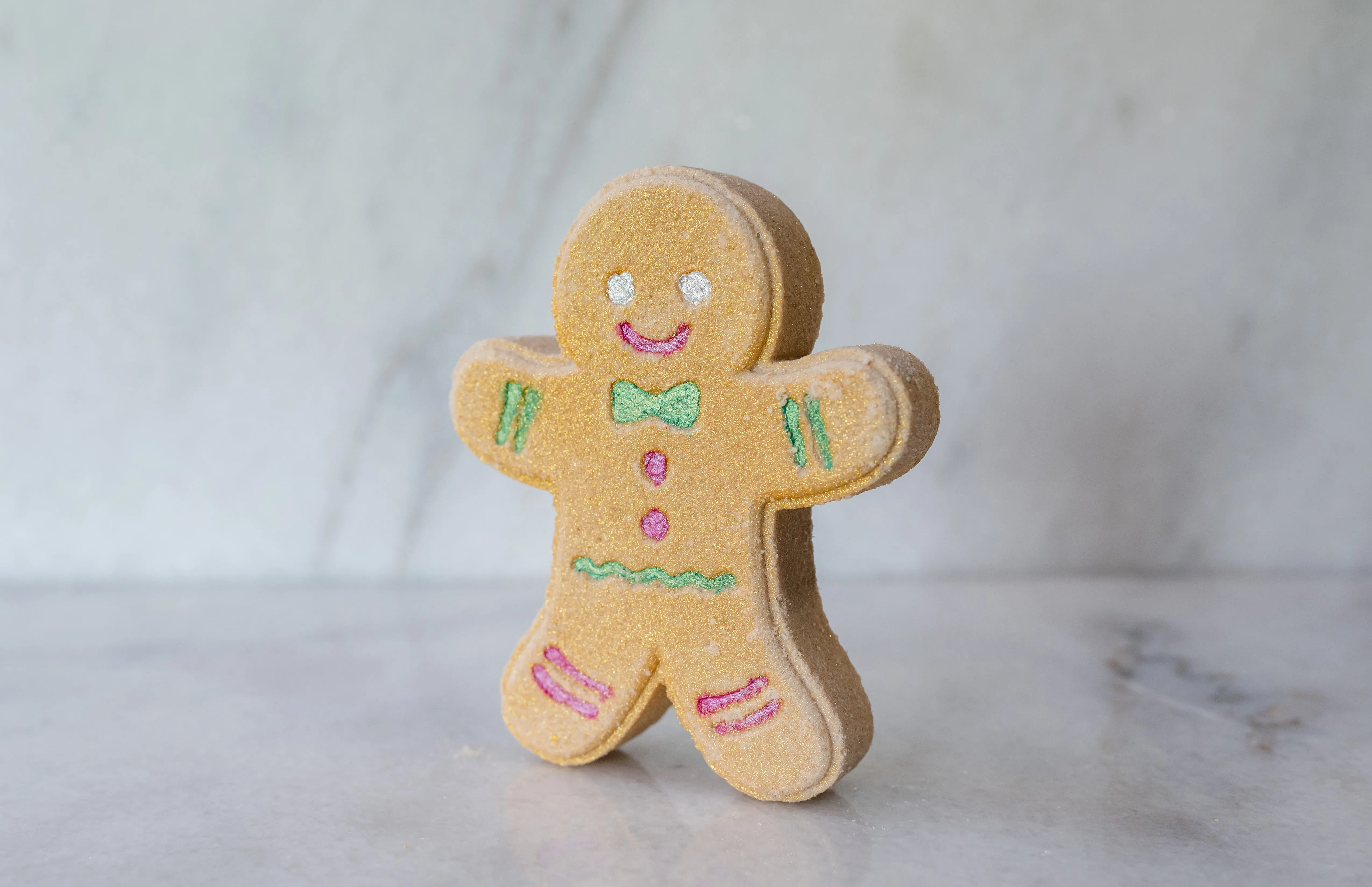 Christmas Mr. Gingerbread Bath Bomb