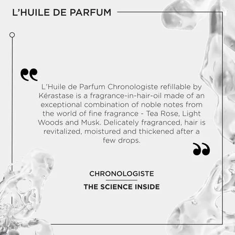 CHRONOLOGISTE L'HUILE DE PARFUM Refillable Hair Oil